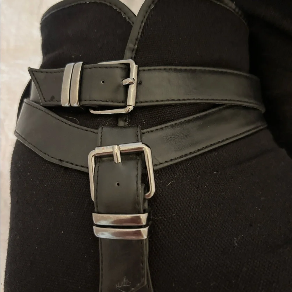 Black Rocker Boots - Picture 7 of 10